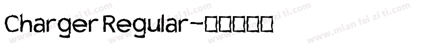 Charger Regular字体转换